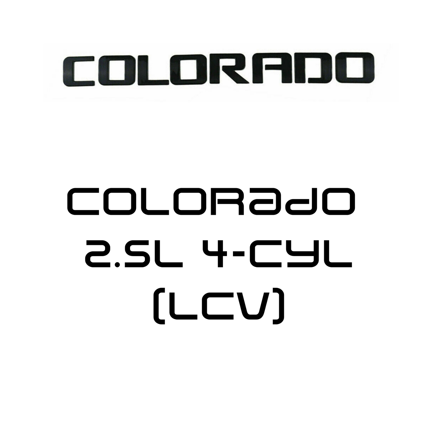 Colorado 2.5L 4-cyl (LCV)