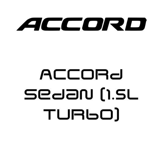 Accord Sedan (1.5L Turbo)