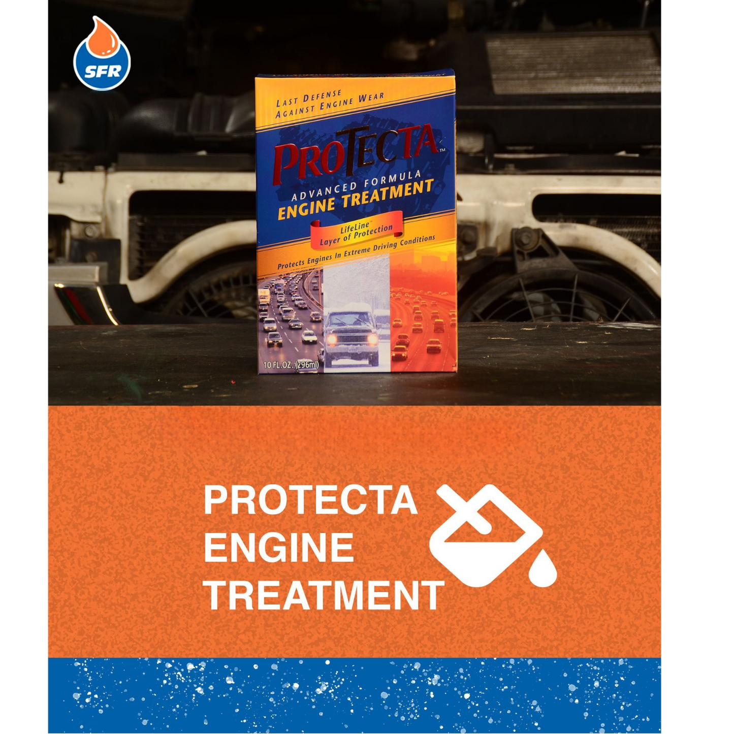 ProTecta Synthetic Engine Treatment | 10 Ounce Bottle