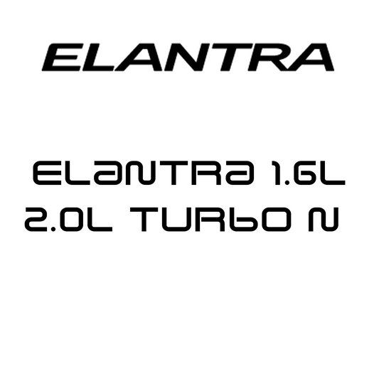 Elantra 1.6L 2.0L Turbo N