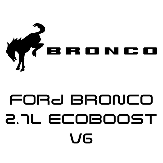Ford Bronco 2.7L EcoBoost V6 Bundle
