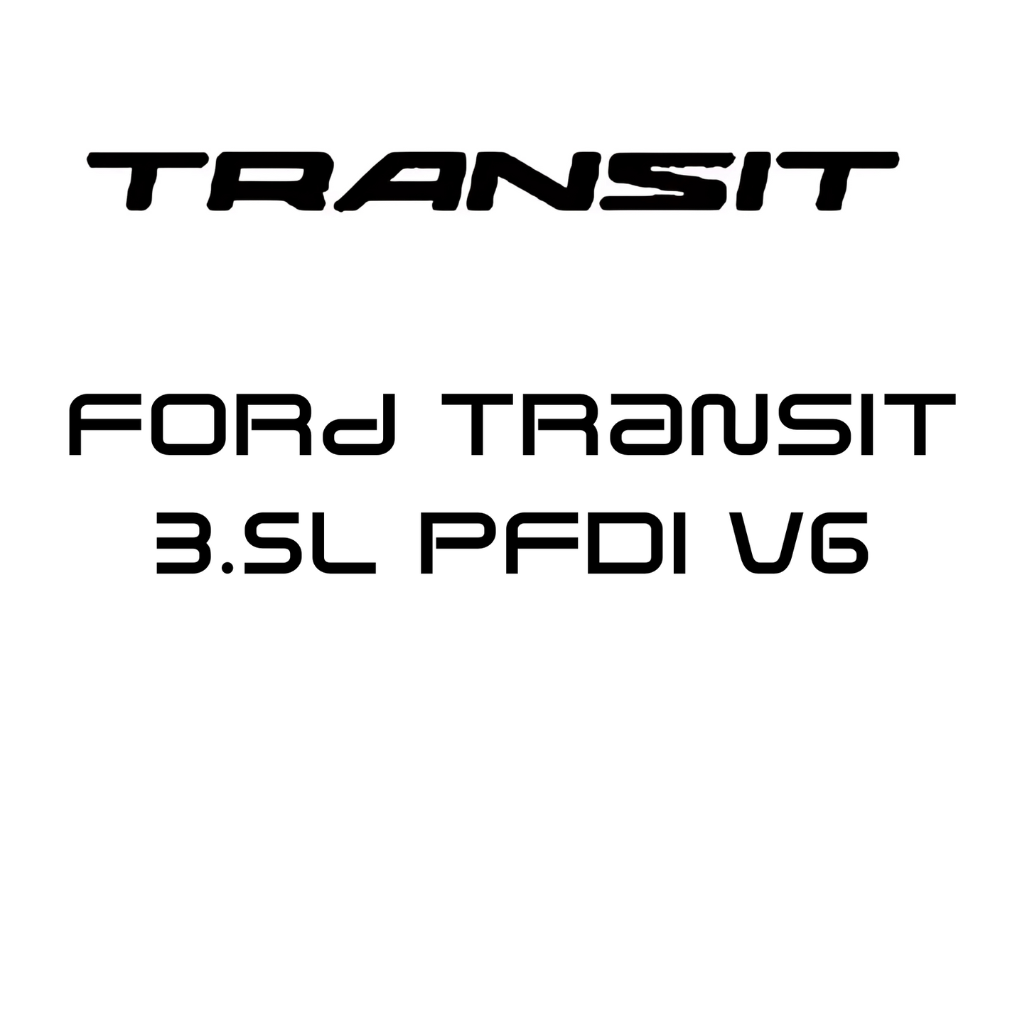 Ford Transit 3.5L PFDi V6
