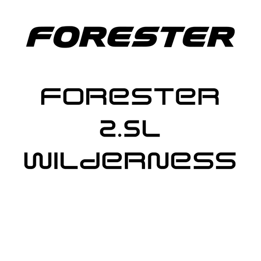 Forester 2.5L Wilderness