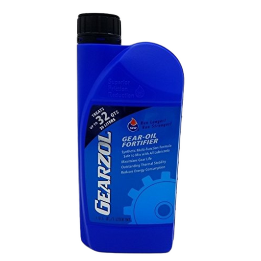 GEARZOL Synthetic Gear Oil Fortifier | 1 Quart Bottle