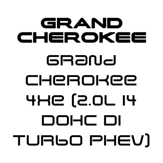 Grand Cherokee 4xe (2.0L I4 DOHC DI Turbo PHEV)