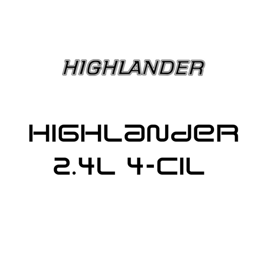 Highlander 2.4L 4-Cil