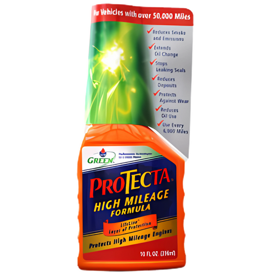 ProTecta High Mileage Synthetic Formula | 10 Ounce Bottle