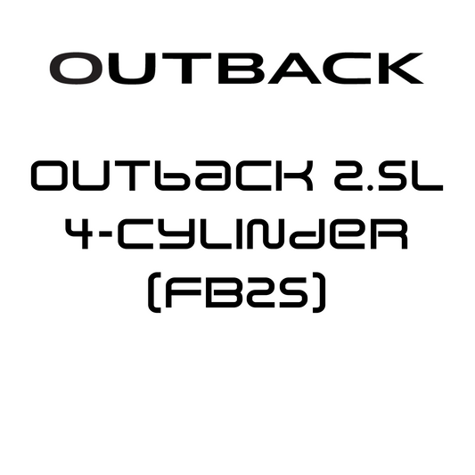 Outback 2.5L 4-Cylinder (FB25)