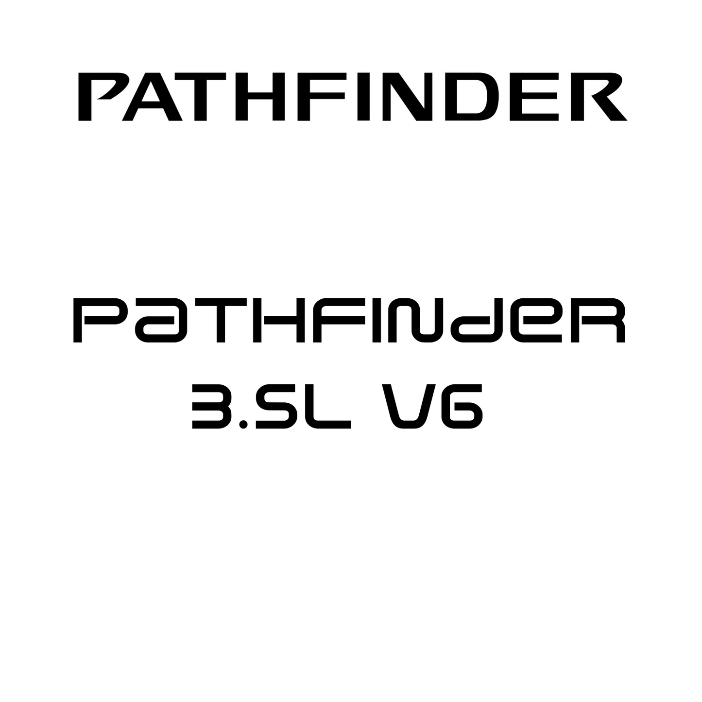 Pathfinder 3.5L V6