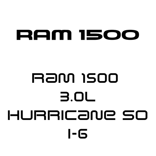 Ram 1500 3.0L Hurricane SO I-6