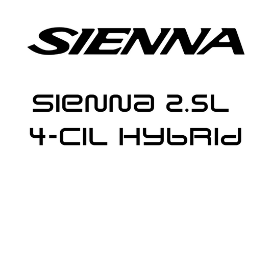 Sienna 2.5L 4-Cil Hybrid