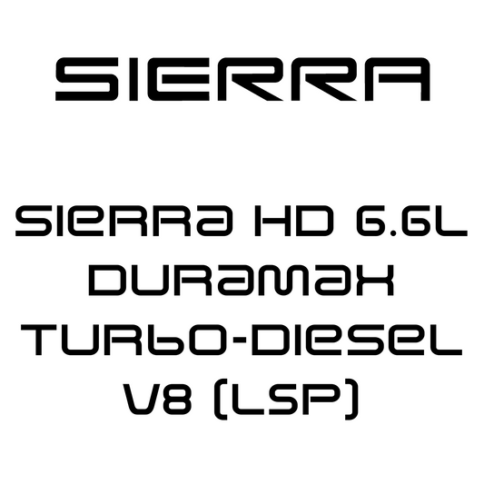 Sierra HD 6.6L Duramax Turbo-Diesel V8 (L5P)