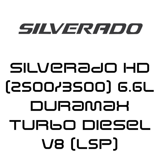 Silverado HD (2500/3500) 6.6L Duramax Turbo Diesel V8 (L5P)