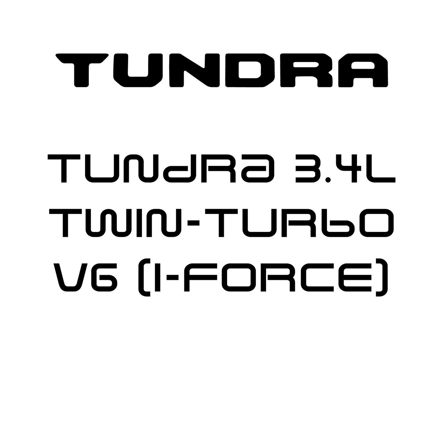 Tundra 3.4L Twin-Turbo V6 (i-FORCE)