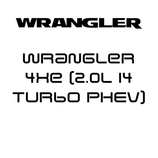 Wrangler 4xe (2.0L I4 Turbo PHEV)