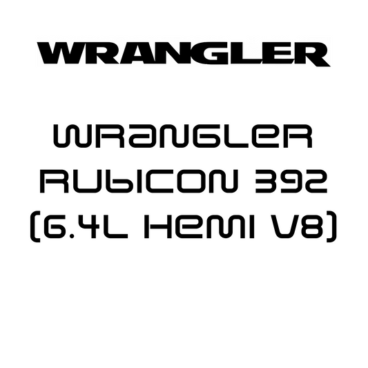 Wrangler Rubicon 392 (6.4L Hemi V8)